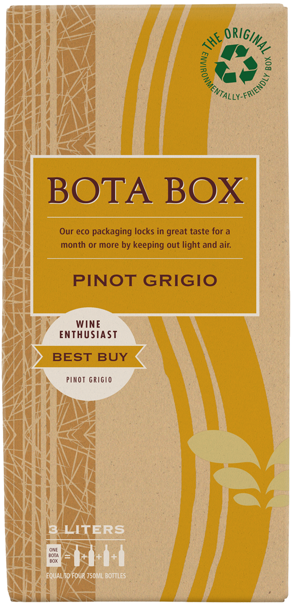 Bota Box Pinot Grigio 3.0L - Luekens Wine & Spirits