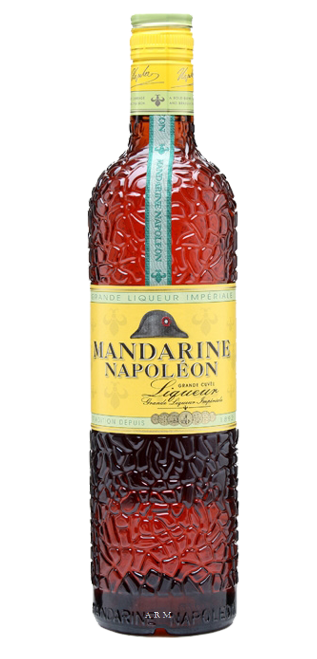 Bottle of Mandarine Napoleon liqueur Stock Photo - Alamy