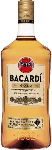 Bacardi Gold Rum 1.75L Pet
