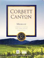 CORBETT CANYON MERLOT 3L BOX Wine RED WINE