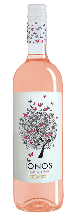 Cavino Ionos Dry Rose 750ml - Luekens Wine & Spirits | Roséweine