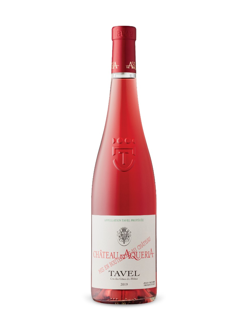 Aqueria 750ml Wine Spirits Rose - Tavel & Chateau Luekens D