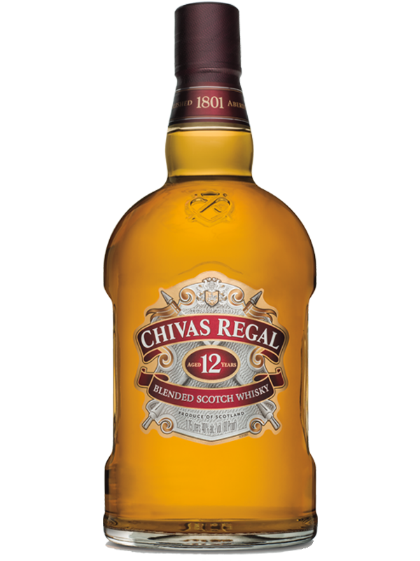 Udgående Hovedgade Colonial Chivas Regal 12Yr Blended Scotch 1.75L - Luekens Wine & Spirits