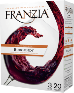 Franzia Burgundy Wine Luekens Spirits 3.0L - 