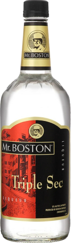 MR BOSTON TRIPLE SEC 1.0L Spirits CORDIALS LIQUEURS