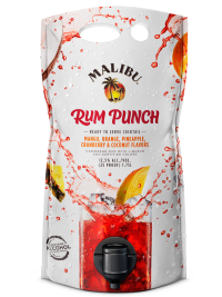 Malibu Rum Caribbean Cocktail Rum Punch 1.75L pouch
