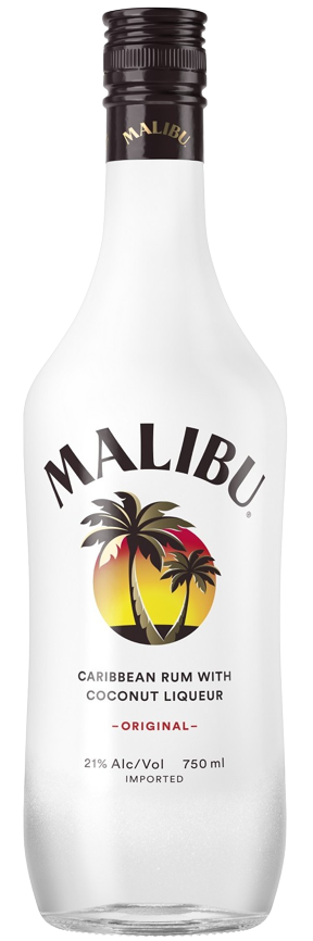 Malibu Coconut Rum 750ml - Luekens Wine & Spirits