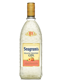 Seagram's Gin USA Twisted Peach 750ml Bottle