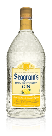 Seagram's Gin USA Twisted Pineapple 1.75L Bottle