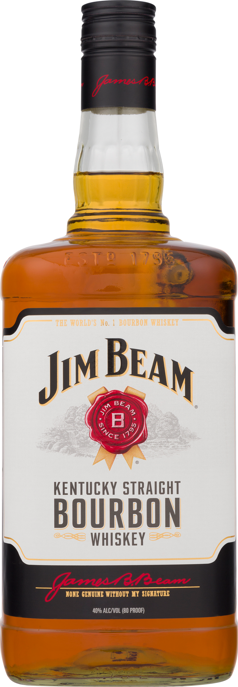 Jim Beam Bourbon 750ml - Luekens Wine & Spirits
