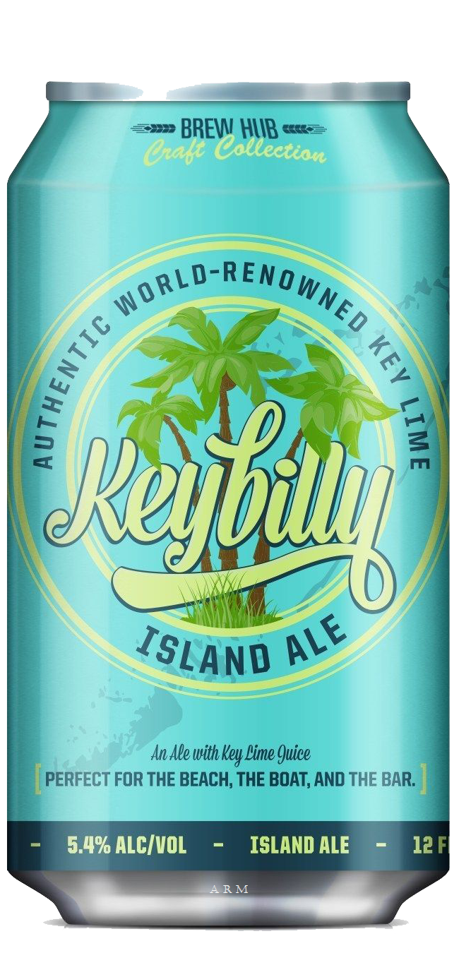 Brew Hub Keybillys Island Beer 12oz 6pk Cn - Luekens Wine & Spirits