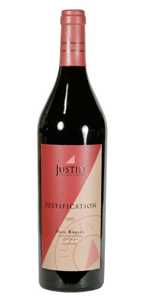 justin justification wine