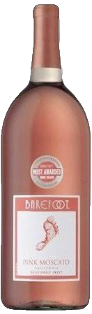 BAREFOOT PINK MOSCATO 1.5L Wine WHITE WINE