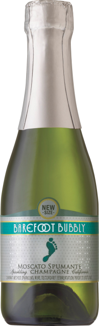 Barefoot Bubbly Moscato Spumante 187ml 4pk