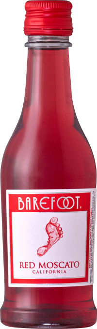 Barefoot Red Moscato 187ml 4pk