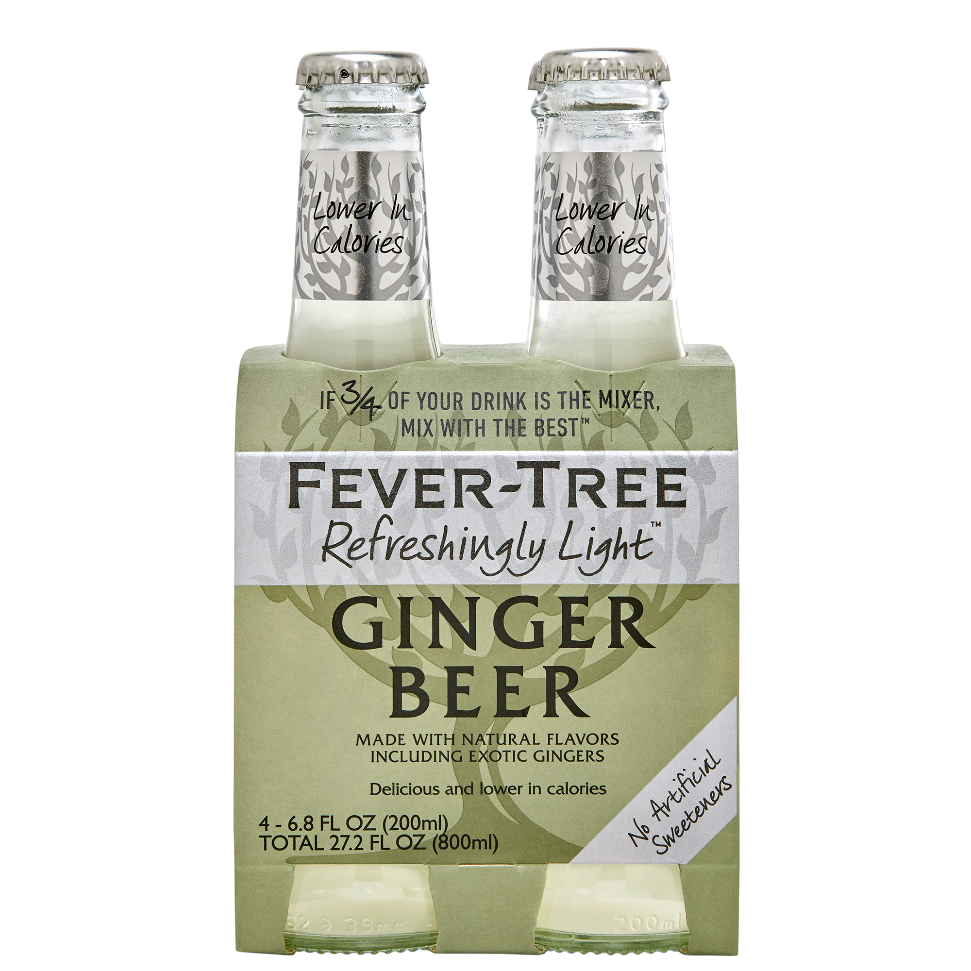 hektar 鍔 Betinget Fever Tree Light Ginger Beer 4pk - Luekens Wine & Spirits