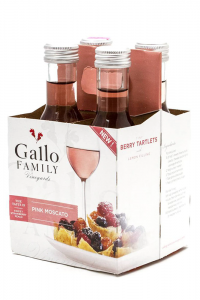 Gallo Family Pink Moscato 187ml 4pk