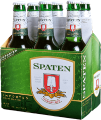 SPATEN ORIG LAGER 375ML 6PKS Beer