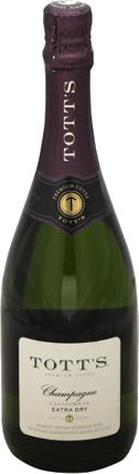 TOTTS EXTRA DRY CHAMPAGNE 750ML Wine SPARKLING WINE