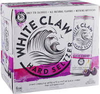 WHITE CLAW BLACK CHERRY 12OZ 6PK CN-12OZ-Beer