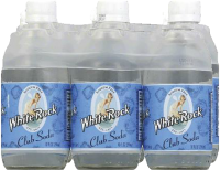 WHITE ROCK CLUB SODA 375ML 10OZ 6PK Non-Alcoholic SOFT DRINKS