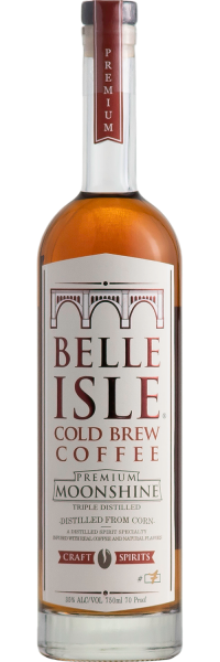 Belle Isle Cold Brew Coffee Moonshine 750ml