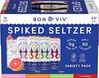 Bon & Viv Spiked Seltzer Variety 12oz 12pk Cn