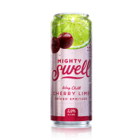 Mighty Swell Seltzer Cherry Lime 12oz 6pk Cn