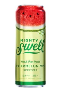 Mighty Swell Seltzer Watermelon Mint 12oz 6pk Cn