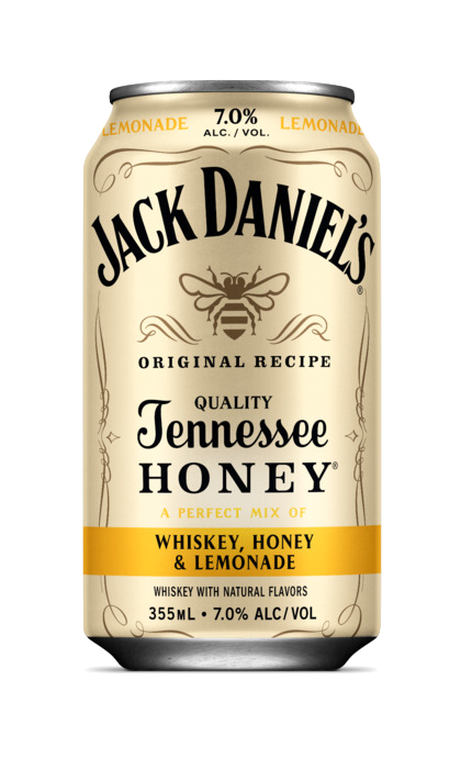 Jack Daniels Whiskey Honey Lemonade