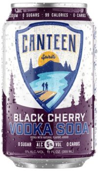 Canteen Spirits Black Cherry Vodka Soda