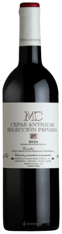 Cepas Antiguas Seleccion Privada Rioja