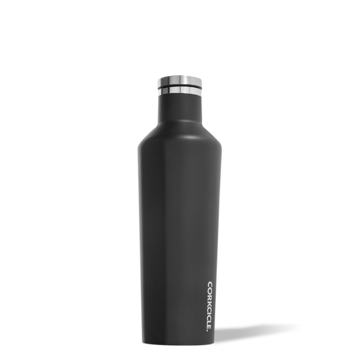 CORKCICLE. Canteen Matte Black Winnebago Edition Insulated Wine Canteen -  25 Oz.