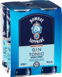 Bombay Sapphire Cocktail Gin & Tonic 4pk