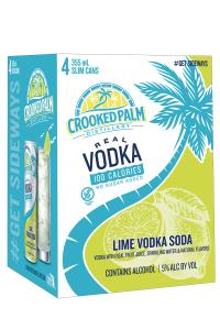 Crooked Palm Straw Cucumber Vodka Soda