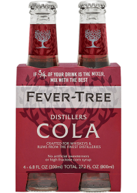 Fever Tree Distillers Cola 200ml 4pk Btls