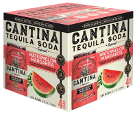 Cantina Tequila Soda Watermelon 4 pack cans