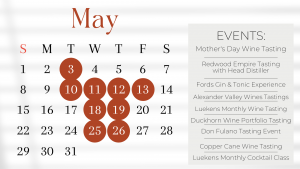 May Event Page cAlendar