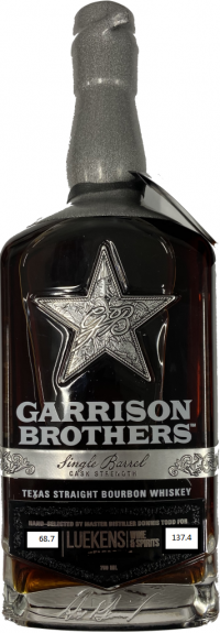 Garrison Brothers Luekens Single Barrel Cask Strength