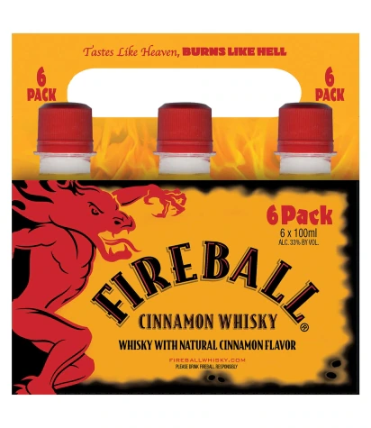 Fireball Cinnamon Whisky 1L  Delivery & Gifting Available