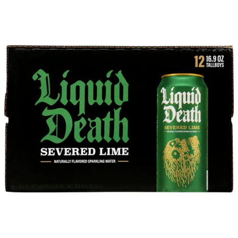 Liquid Death Lime 16.9oz 12pk Cn - Luekens Wine & Spirits