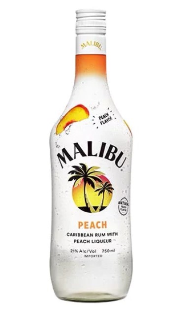 Heel boos Aziatisch kast Malibu Peach Rum 750ml - Luekens Wine & Spirits