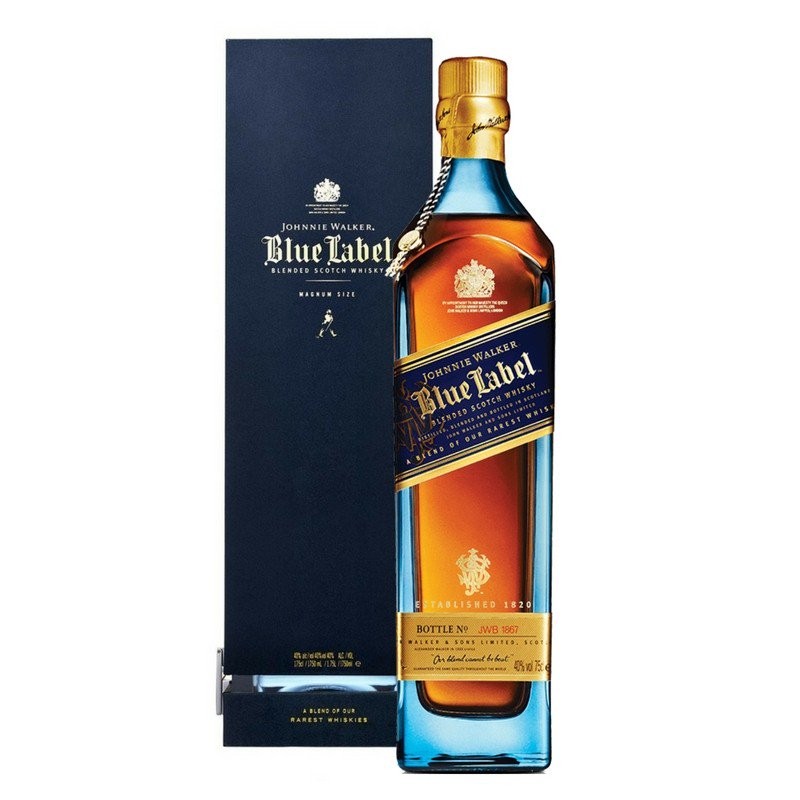 Johnnie Walker Blue Label Blended Scotch Whiskey - 1.75 lt